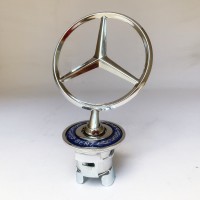 Емблема преден капак Mercedes 44 мм Мерцедес Тип Мерник Лого Метална